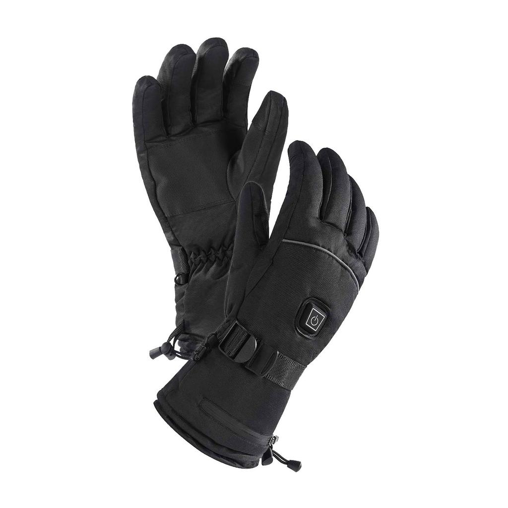 Мужские согревающие перчатки, трехскоростной термостат, электрические согревающие перчатки, теплые лыжные перчатки