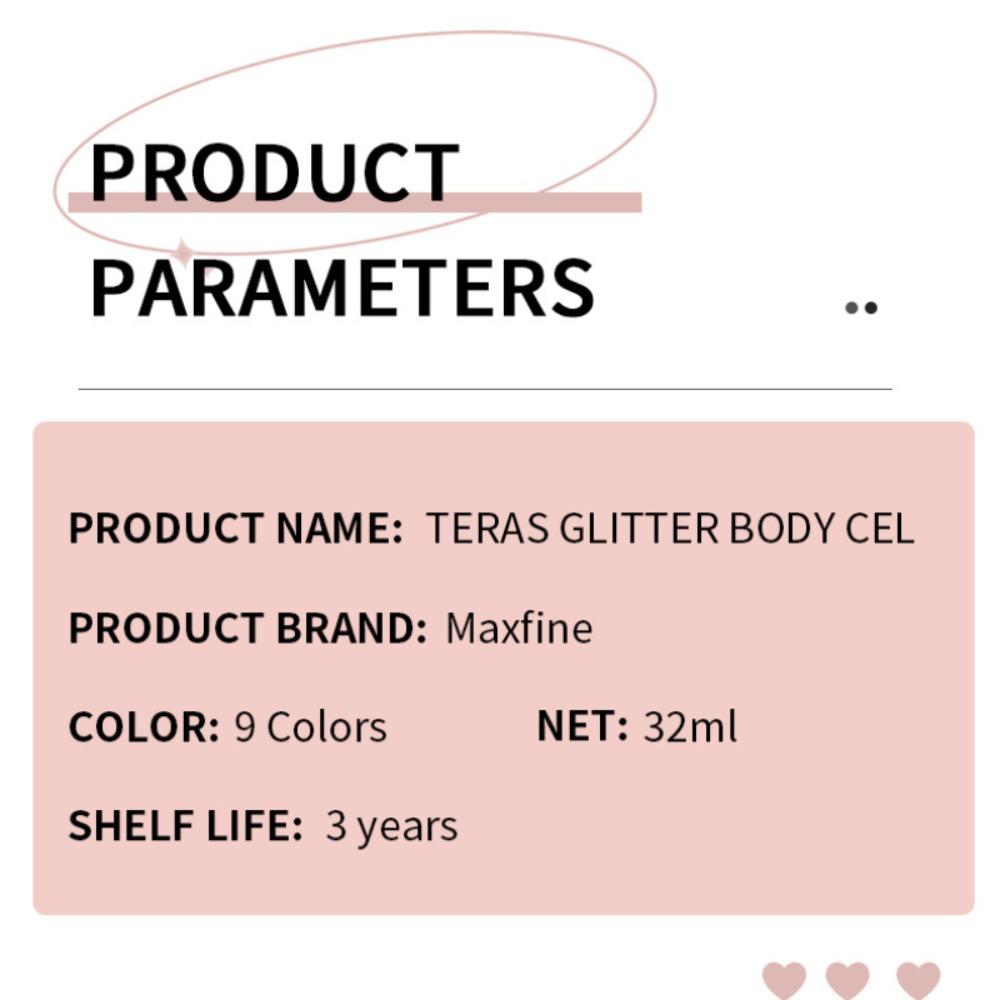 MAXFINE Жидкие тени для век, большие блестки, гелевая колба, чешуя русалки, ночной клуб