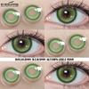 COD EYESHARE 1 Pair Colorful Contact Lenses for Cosplay Halloween Blue Green Cosplay Lenses Pink/Purple Anime Makeup Lens