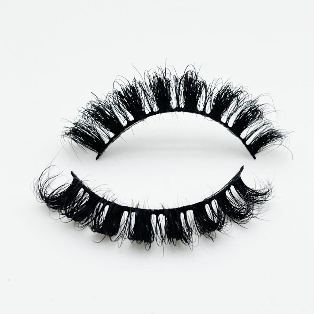 Новый продукт 15 мм норковые вьющиеся жареные ресницы европейские и американские Ближний Восток короткие ресницы натуральные мягкие русские завитки накладные ресницы
