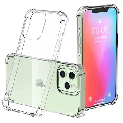 Противоударный силиконовый прозрачный чехол для iPhone 13 11 12 14 15 Pro 13, мини-защитный чехол для IPhone XS MAX XR 7 8 Plus SE