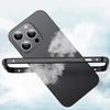 Aluminum Metal Silicone Hard Anti-knock Shockproof Frame Back Cover Bumper Case for iPhone 16 15 14 13 Pro Max Case