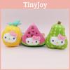 Watermelon Pineapple Pear Shaped Fruit Series Plush Doll Pendant