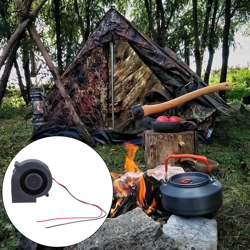 97мм 12В Центробежный вентилятор на шарикоподшипниках для охлаждения и вентиляции электроники, уличный электрический вентилятор для барбекю