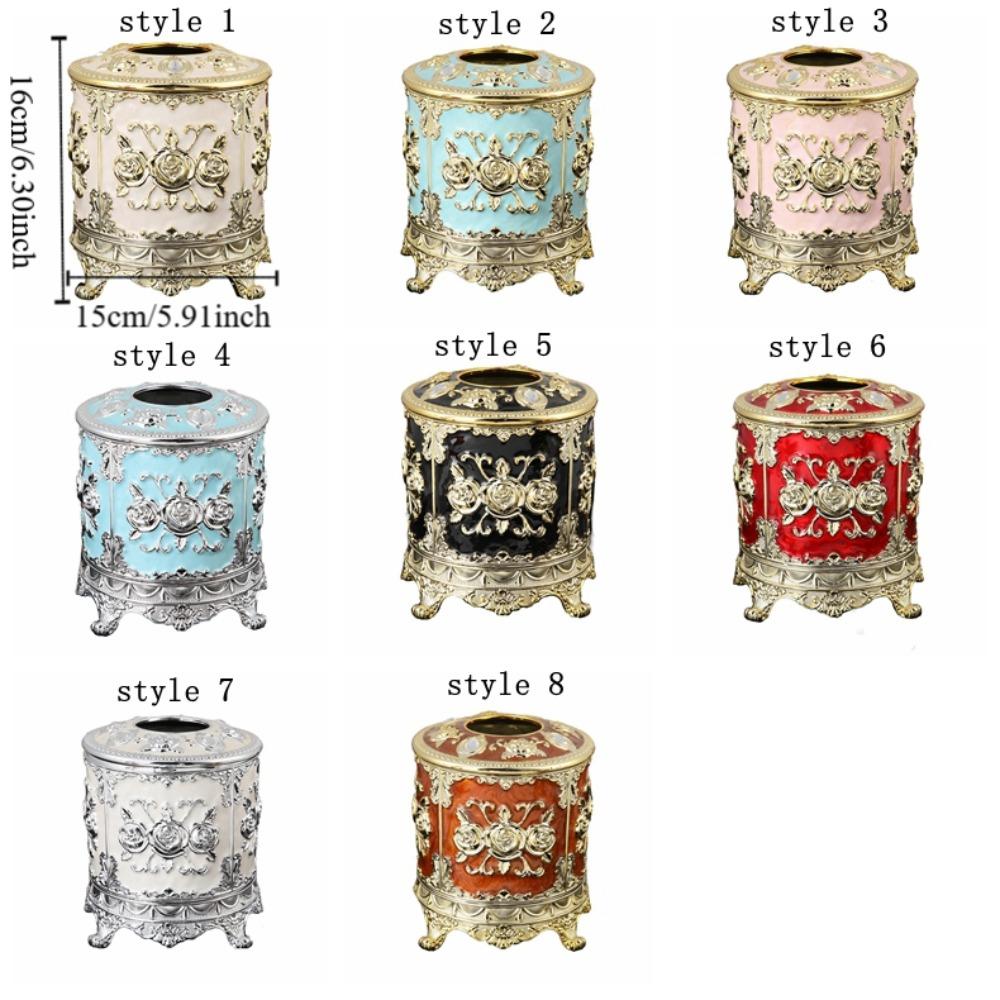 Пластиковый держатель для бумаги Изысканная декоративная коробка Креативная настольная коробка для хранения Спальня