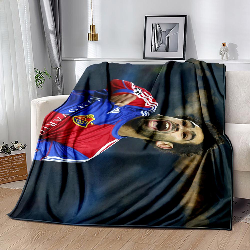 Salah's Dynamic Sprint Blanket Comfortable Great for Seaside Office Chair Sofa for All Seasons Playful Design Ideal Gift For Birthday Valentine'S Day