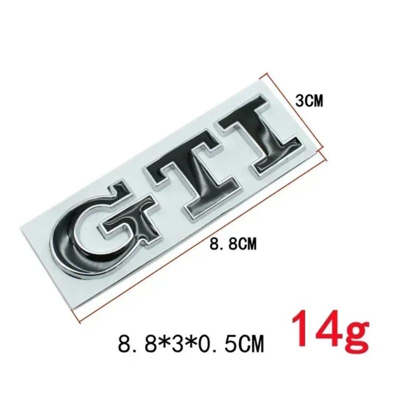 1 шт. 3D металлический значок GTI, наклейки на задний багажник автомобиля для Golf GTI mk2 mk3 mk4 mk5 mk6 mk7 mk8, автомобильные аксессуары Polo