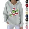 Women's Christmas Hoodie Funny Cute Christmas Holiday Sweatshirt Pullover