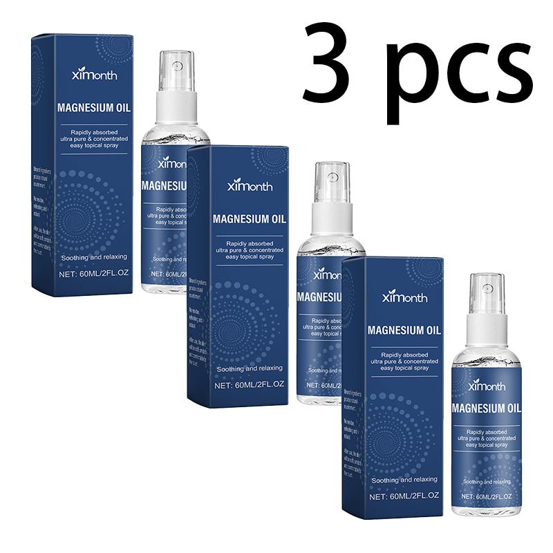 Спрей с хлоридом магния Ximonth, ночной уход, спокойная кожа тела, увлажняющий лечебный спрей