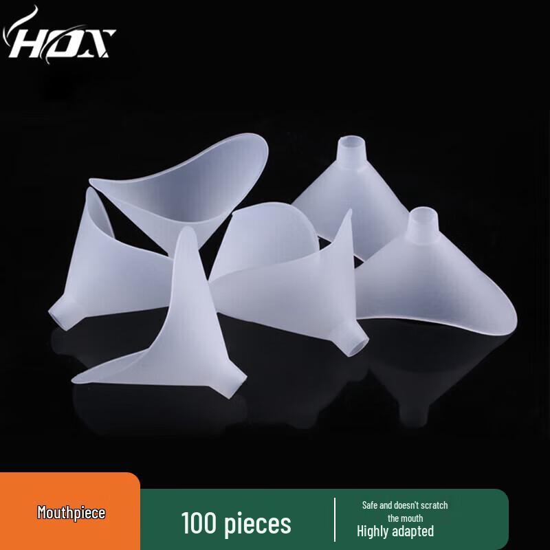 HOX Disposable Spirometer Mouthpieces (100-Pack)