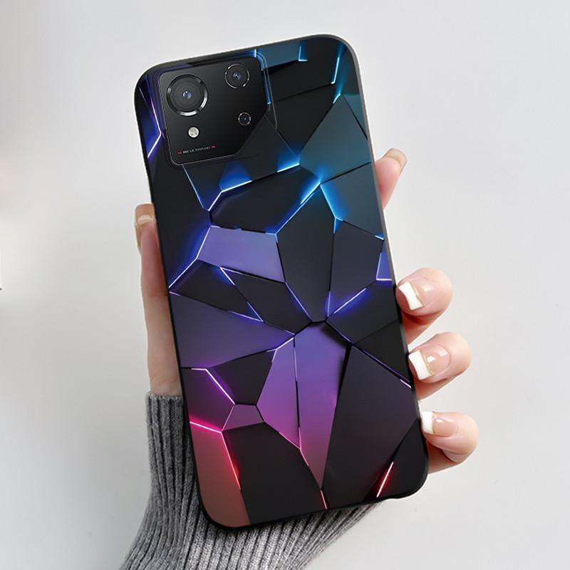 Чехол для Asus ROG Phone 8 Phone8 ROG8 Pro Чехол Роскошный Дракон Милый Крутой Мальчики Девочки Тонкий Черный Матовый Мягкий ТПУ Защитная Задняя Крышка