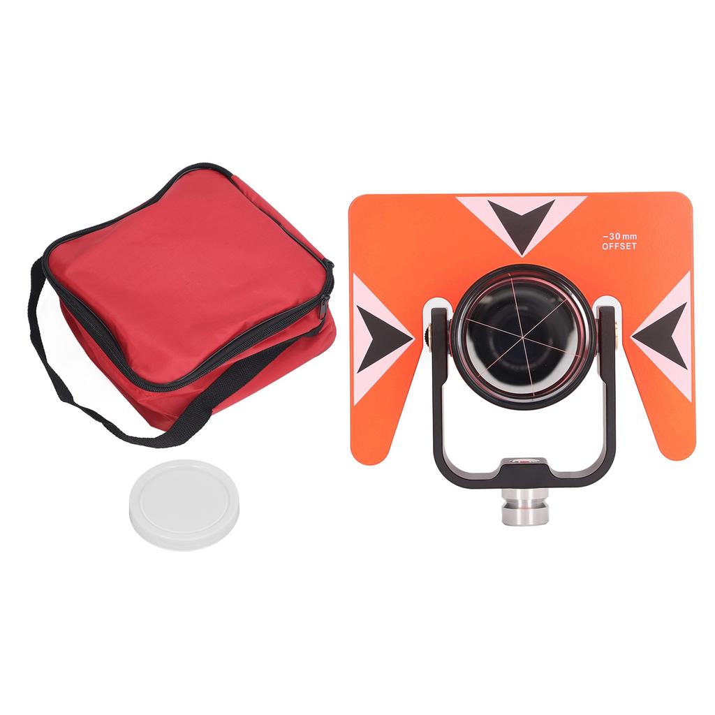 Single Tilt Prism Universal 64mm Rustproof Brass Knob ABS Housing Land Surveying Prism for Tunnel