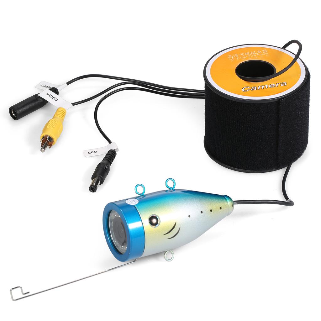 Камера для подводной рыбалки, эхолот с 12 светодиодами, 7-дюймовый/9-дюймовый ЖК-дисплей, кабель 15 м/30 м/50 м, IP68