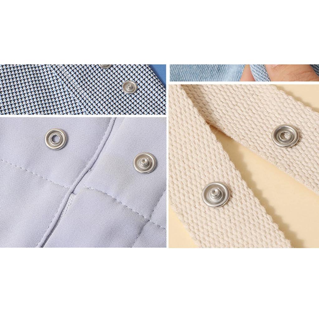 50 Sets Metal Snaps Buttons with Fastener Pliers Press Tool Kit For For Sewing And Crafting DIY Craftsmanship