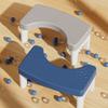 Plastic Foot Stool Non-slip Poop Stool Portable Toilet  Seat  Stool  Home Adult