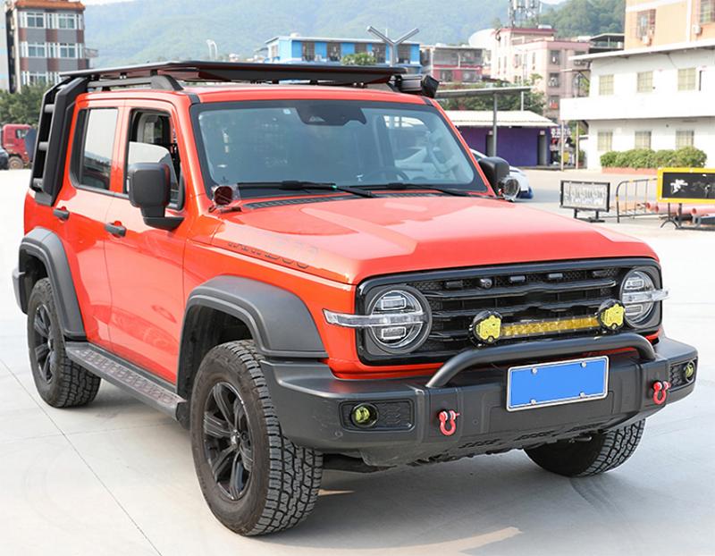 Подходит для Tank 300 Передняя планка держателя фонаря Модификация Передняя планка для скота Бампер Внешний вид Декоративные детали Модернизация Аксессуары