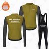 Fleece Suit Winter Cycling Suit Long Sleeve Overalls Road Bike Mountain Bike Outdoor Clothing