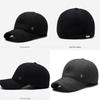 Simple Solid Color Middle Aged Warm Windproof Baseball Cap For Daily Wear