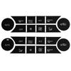 A/C Button Stickers Kit Dash Repair Decal Replacement for W204 C300 08-14