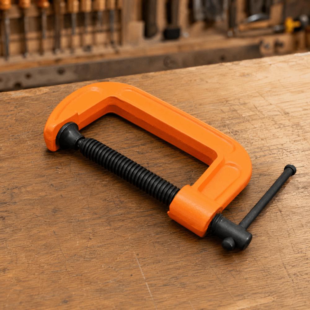 Cast iron G Type Clamp Thicken Design Heavy Duty Clamp Premium Hand Screw Clamp For Wood Work
