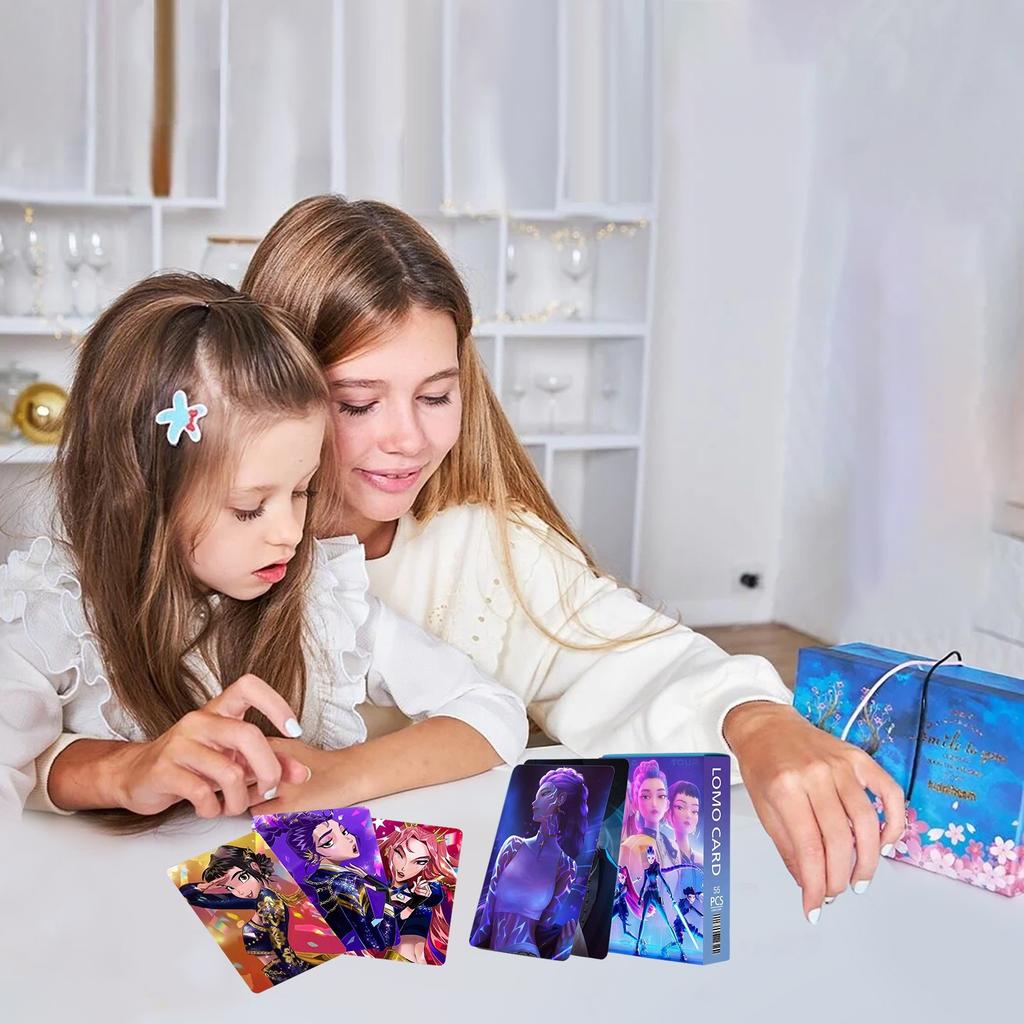 Double-sided 55-card LOMO Card- Anime Surrounding Photo Card- Collection Card