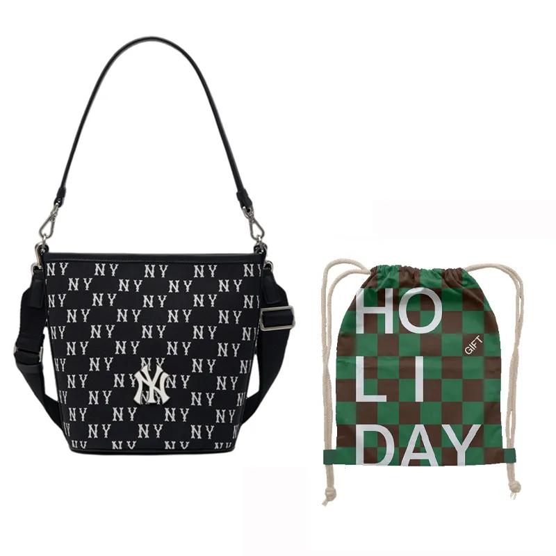 MLB Cotton Bucket Bag , Crossbody Bag , Shoulder Bag Unisex Black (Unisex) Shoulder Bags