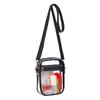 Adjustable Shoulder Strap Crossbody Bag Large Capacity Transparent Messenger Bag  Travel