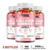 Pslalae - 5000mcg Collagen Gummies - Biotin + Vitamin C - Hair, Skin, and Nail Health