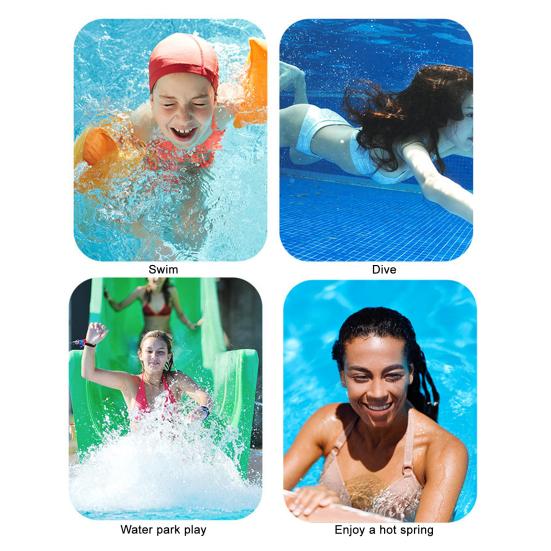 Плавание Приватный пластырь для женщин Водонепроницаемые приватные пластыри Защита от грязи Клейкая наклейка Нежный к коже Ежедневная прокладка для плавания и повседневной деятельности