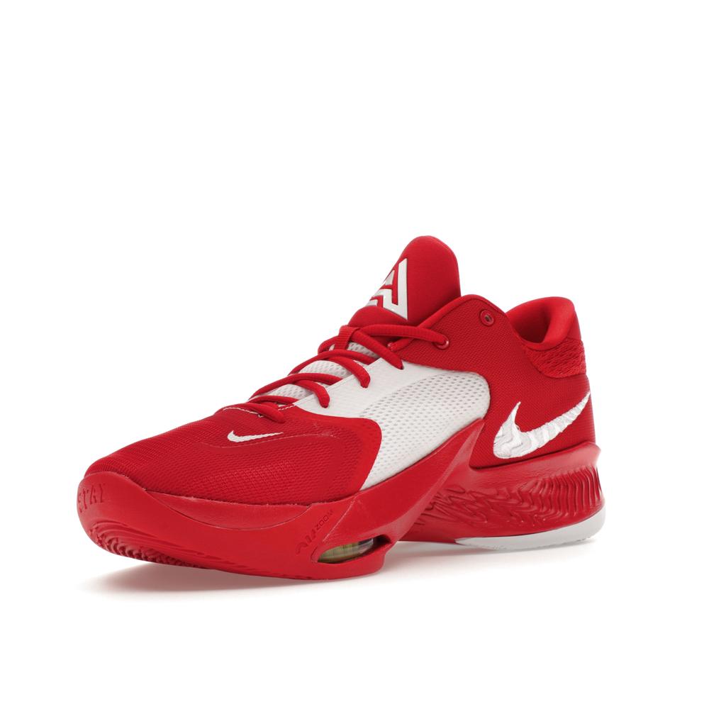 Nike Кроссовки Zoom Freak 4 TB University Red Unisex белые DO9679-600