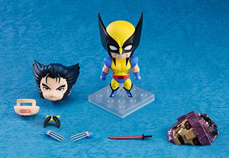 Nendoroid Marvel Comics Wolverine Plastic Painted Fully Articulated Figure Non-scale