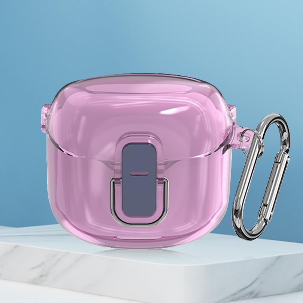 Protective Cover Shockproof Hard PC Shell Clear Case Cover Earbuds Skin Cover Anti-drop for JBL Tune Flex 2025 Wireless Earbuds