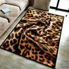 EPeddler Домашний декоративный леопардовый узор Цифровая печать Моющаяся нескользящая точечная основа Новое поколение ковров для гостиной, кухни, прихожей и напольного коврика