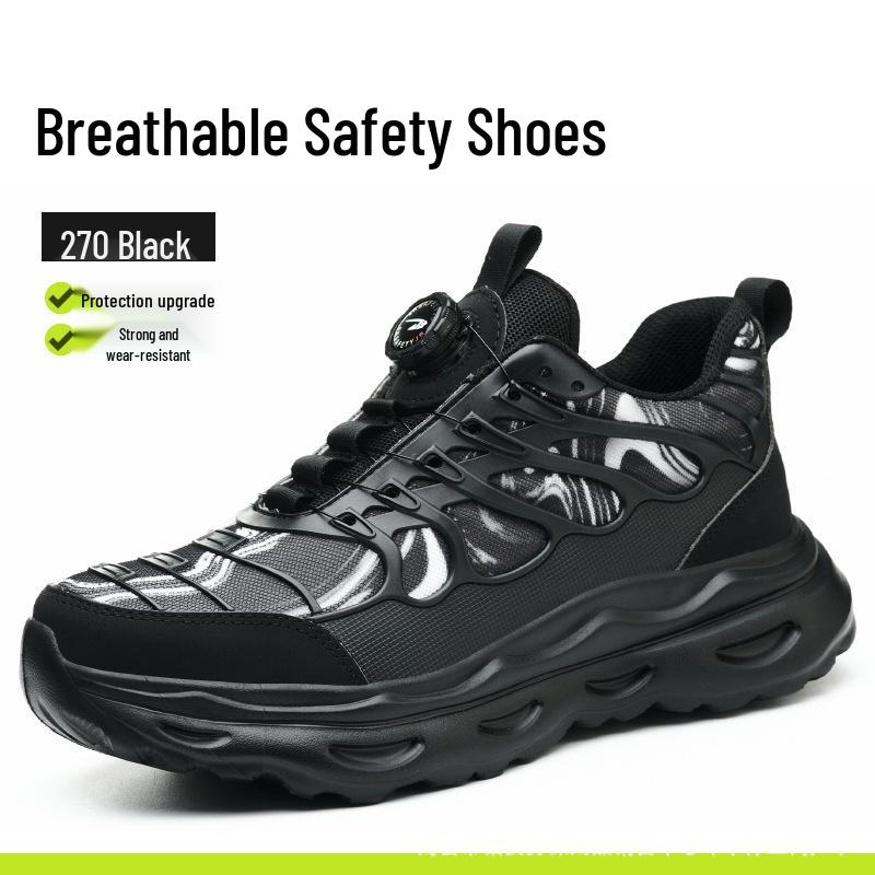 New Anti-Smash, Anti-Puncture Safety Work Shoes - Comfortable for Extended Standing