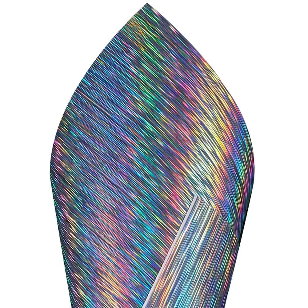 10mX1.52m Neo Chrome Holographic Brushed Vinyl Car Wrap Covering Film Laser Stickers Car Interior Styling Whole Body Wrap Decals