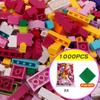 1000 Pieces Diy Creative Building Blocks Bulk Sets City Classic Bricks Assembly Brinquedos Educational Toys For Children
