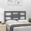 VidaXL Headboard Grey 95.5x4x100 Cm Solid Pine Wood 818022