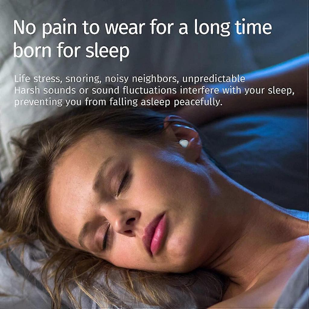 Sleep Earbuds Sleep Headphones Lightest Tiny Noise Cancelling Quiet-comfort Mini Sleepbuds Wireless Bluetooth 5.2 Multi-color Optional