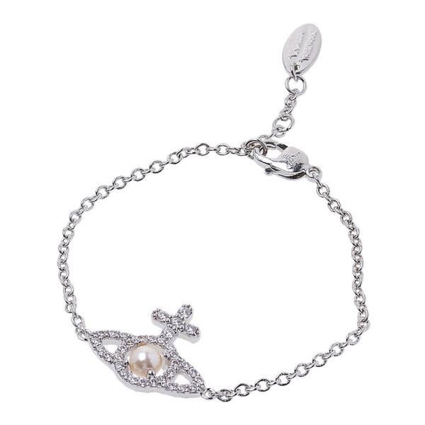 Vivienne Westwood Women Olympia Pearl Chain Bracelet 6102021e P132