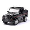 1/32 Scale Benz G500 Diecast Car Model Toy, Pull Back Toy Vehicle with Sound and Light for Kids Toddler Boys Girls Gift Collection