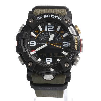 CASIO G-SHOCK GG-B100-1A3 MASTER OF G LAND MUDMASTER Углеродный грязезащитный Альтиметр Bluetooth Мировое время Зеленый Наручные часы Для мужчин GG-B100