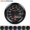 Dynoracing 2'' 52mm Dual Display Water Temp Gauge 40-140 Celsius 7 Colors Led Water Temp Meter Car Meter With Sensor