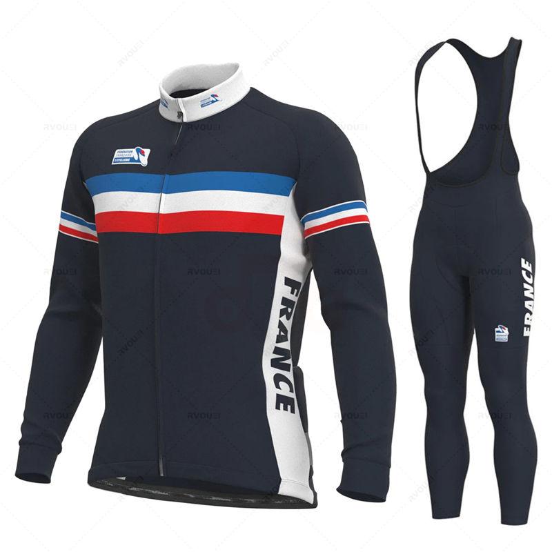 Long Sleeve Mountain Bike Clothes Wear Men Racing Bicycle Clothing Ropa Maillot Ciclismo Autumn Breathable Cycling Suit Set