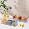 Detachable Fresh Iced Box Plastics Ice Fruit Tray Household Chilled Garnish Tray  Work