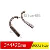 Silver Graphite Carbon Brush for CT Machine (3x4x20, 6x6x20, 8x10x30mm)