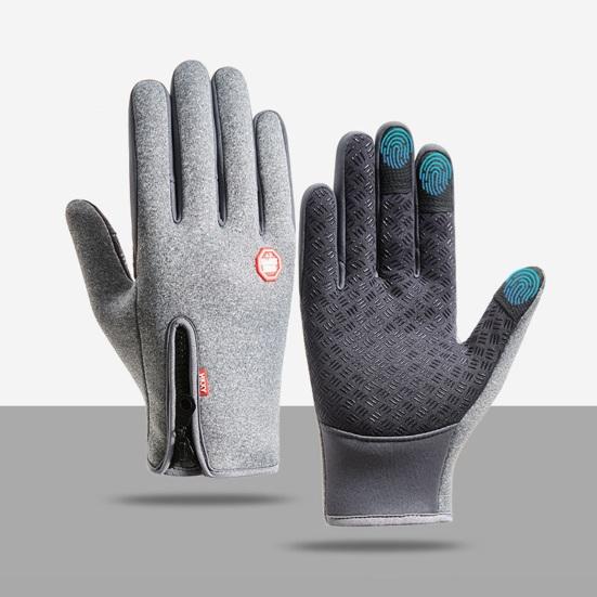 Yousheng Термоперчатки с сенсорным экраном Водонепроницаемые Зимние Велоперчатки Теплые Ветрозащитные Перчатки с Противоскользящими Ладонями для Женщин Мужчин Вождение Пешие Прогулки Катание на Коньках