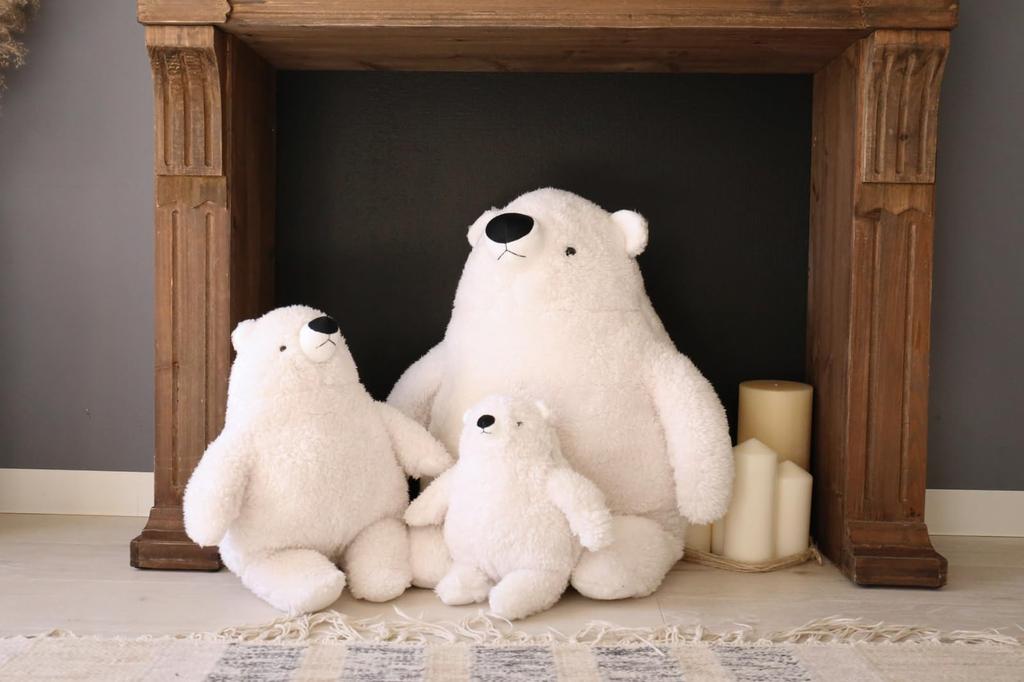 Monseuil Original Mont Blanc Plush Toy, Large, White, 10740