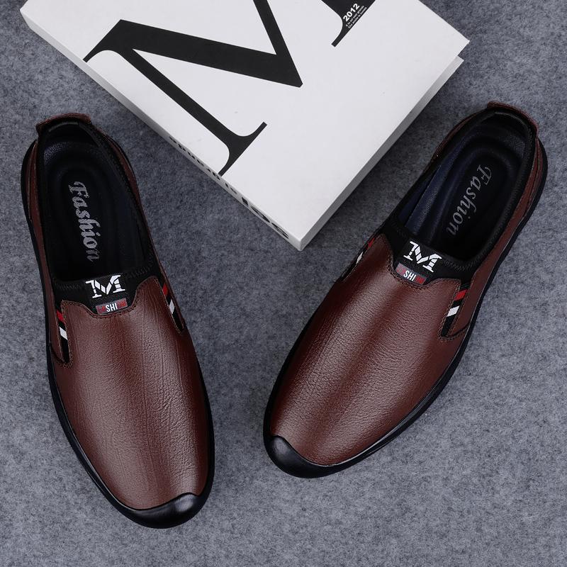 Мужская летняя повседневная обувь из натуральной кожи, мужские кроссовки, лоферы, слипоны, кофейные, мужские роскошные лоферы из коровьей кожи, мужская обувь для вождения