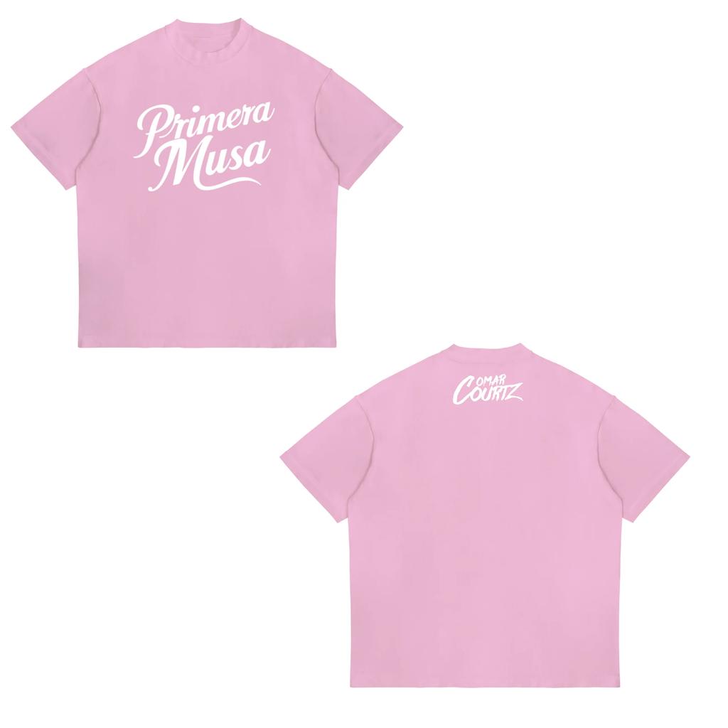 Rapper Omar Courtz Primera Musa 2025 Graphic T shirt for Unisex Women Hiphop Streetwear Oversized Tops 100 Cotton TShirt OC4
