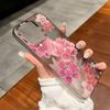 Mobile Phone Cases for iPhone 11 13 15 Pro Max 12 14 Pro Max Case iPhone 16 15 Plus 13 Pro 12 Frosted Texture Painted Cartoon Flowers